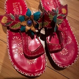 L’Artiste genuine leather Sandler brand new